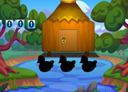 顽皮的鳄鱼逃脱