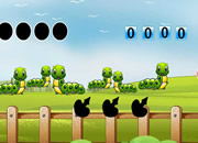 充满希望的女孩逃离