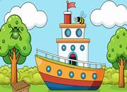 放出袋鼠妈妈和宝宝