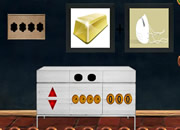 修复深红色的工艺品