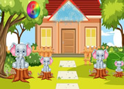 欢乐水果救援逃