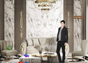 安东尼在餐厅约会女友