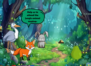 动物们参加森林聚会