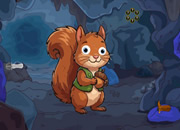 Squirrel Fled the Danger Cave